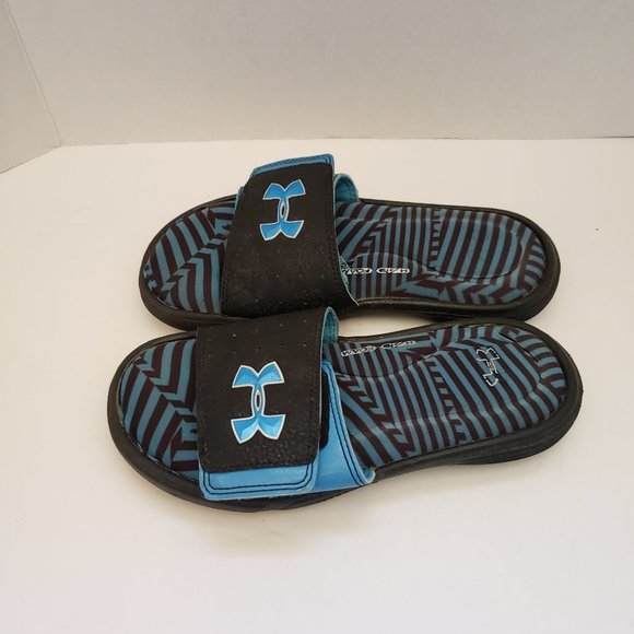 Boys Under Armour Slides - Picture 3 of 6